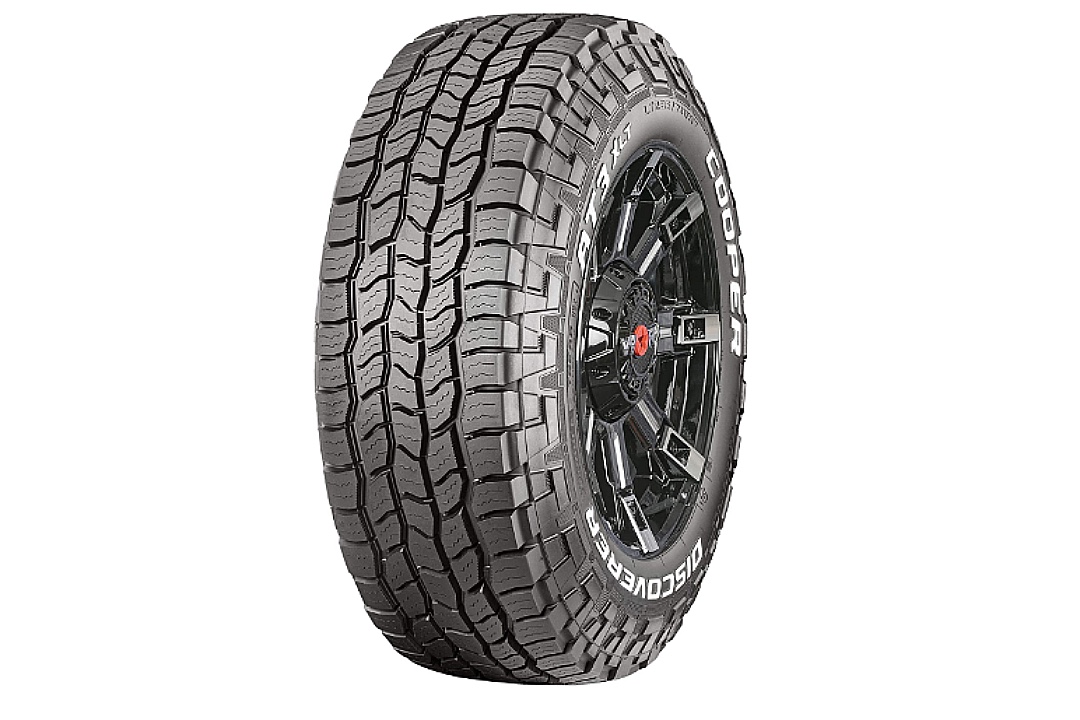 All-Terrain Tire Mounted on Alloy Wheel