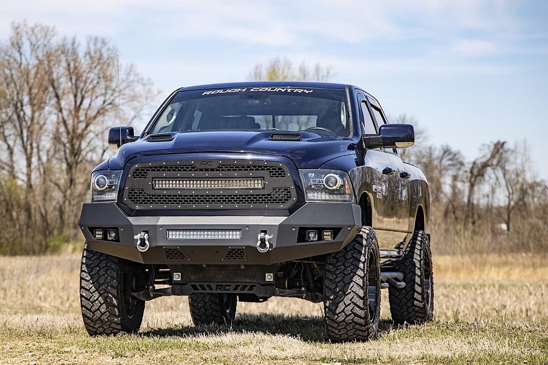 Modular Front LED Steel Bumper