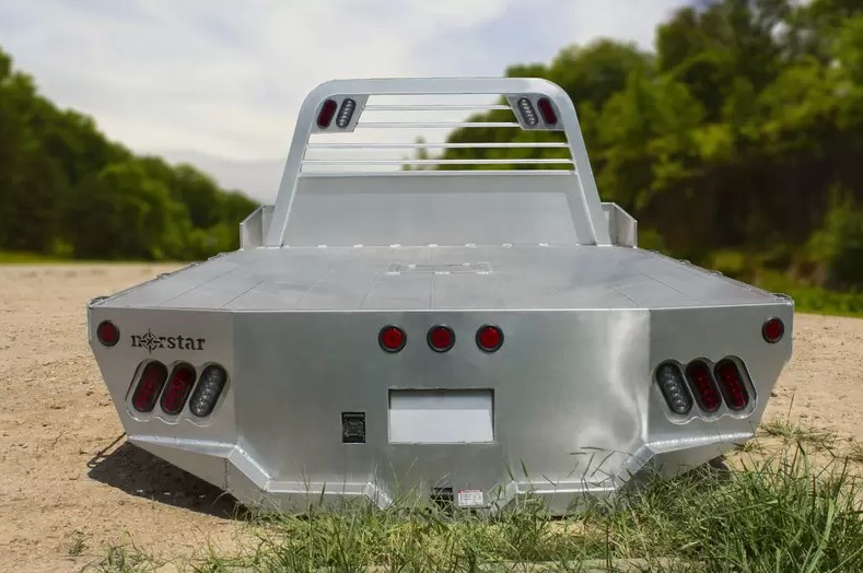 Full-Width Commercial Steel Off-Road Front Bumper with Winch Mount