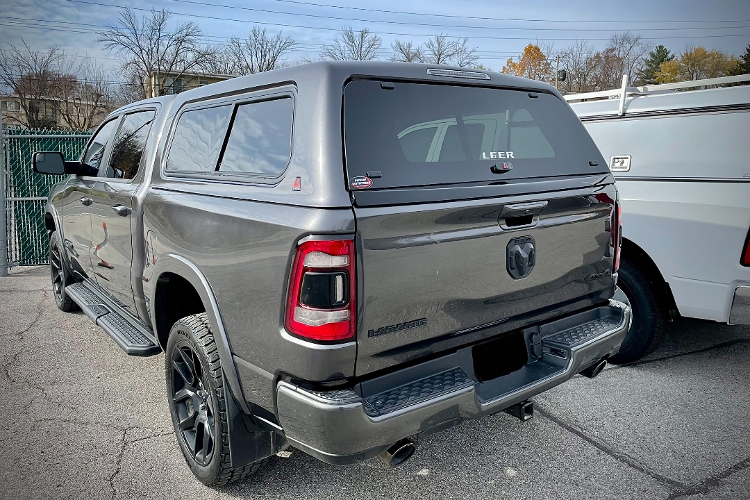 Dodge Ram 1500 with LEER commercial camper shell