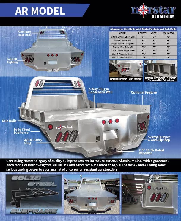 Norstar AR Aluminum Flatbed