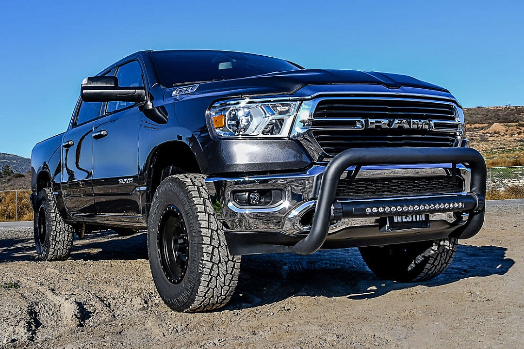 3.5 Inch Oversized Bull Bar with DRL Light Bar